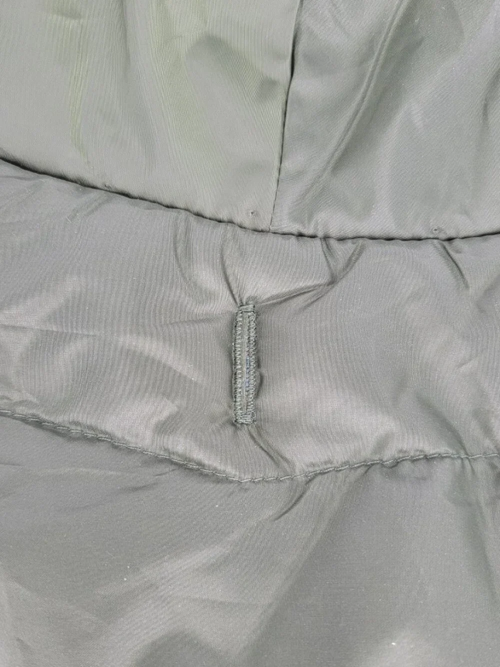 Vibrant Life Hooded Puffer Vest Blue Gray Green Colorblock Small Dog